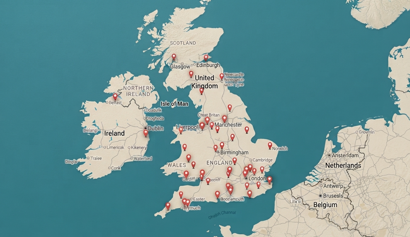 Nationwide UK Coverage Map